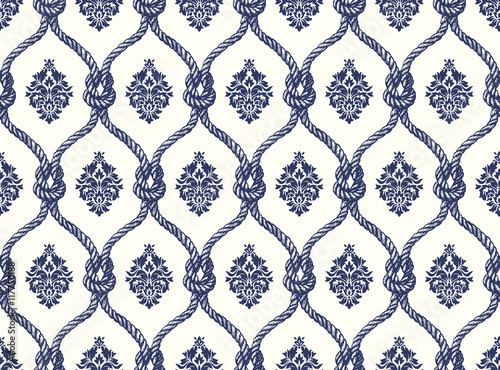 corde-sans-couture-liee-damasse-resille