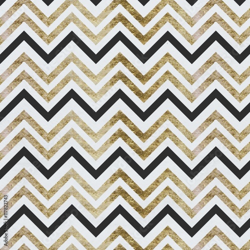 Watercolor zig zag pattern