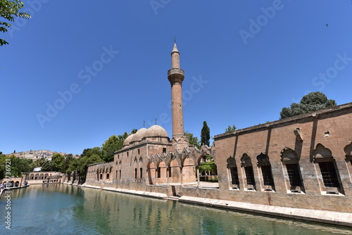 Poster The pool of Abraham, known as Balikli Gol in Turkish is a major landmark of the