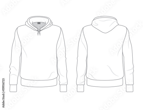Men S Hoo Template Front And Back View Photos Ap Images Men S Hoo Template Front And Back View
