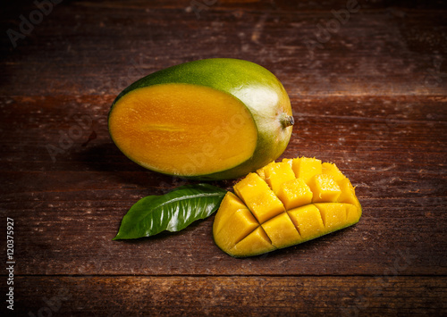 Delicious ripe mango