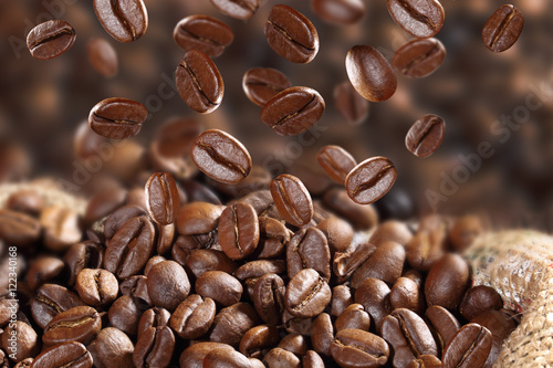 geröstete Kaffeebohnen