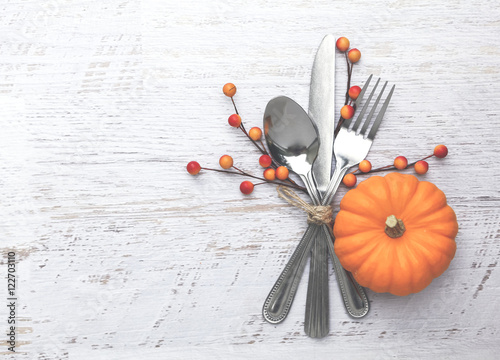 Thanksgiving Setting Background © lamppost