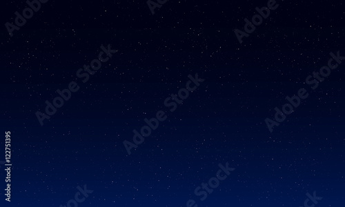 Clear night sky.Vector