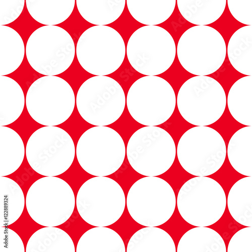 Fototapeta Abstract vector dotted seamless pattern.