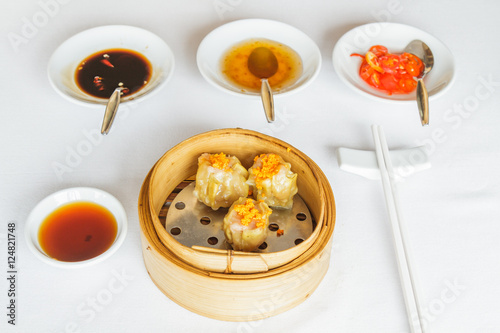 Plakát, Obraz Steamed pork dumpling