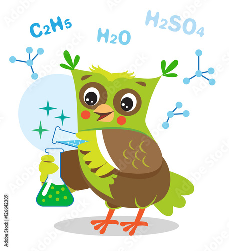 smieszna-sowa-eksperymentuje-z-substancjami-chemicznymi-wzor-chemiczny-na-bialym-tle-ilustracja-kreskowka-wektor-owl-memy-zarty-smieszne-wyrazy-sow-sowa-zabawka