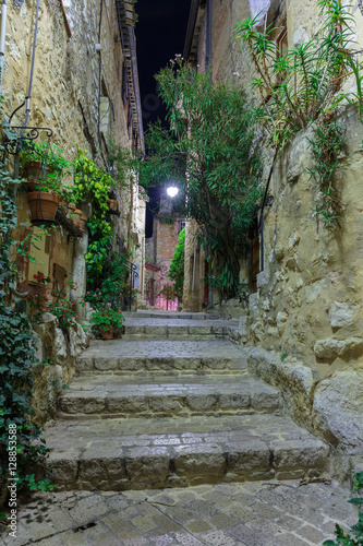 ulica-w-starej-wiosce-tourrettes-sur-loup-przy-noca-francja