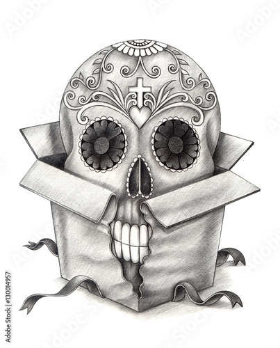 Cuadros Sobre Vidrio Arte Del Craneo Dia De Los Muertos Diseno Del Arte Cabeza Del Craneo En La Caja Accion Carita Feliz Dia Del Festival De La Muerte Dibujo A Lapiz Sobre Mas feliz que nunca make money twenty four seven lapiz conciente el mejor. muertos diseno del arte cabeza