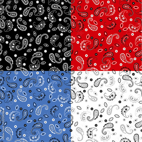 Bandana Seamless Tiles Buy Photos AP Images DetailView