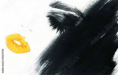 streszczenie-twarz-kobiety-ilustracja-moda-akwarela