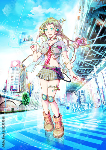 未来の女子学生（秋葉原）