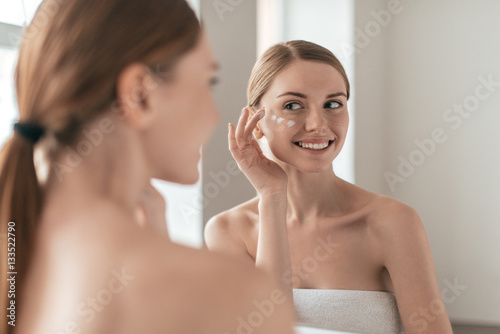 Beauty treatment. 