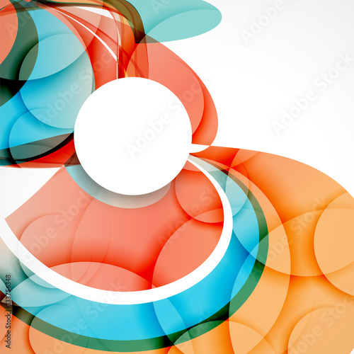 Abstract background waves