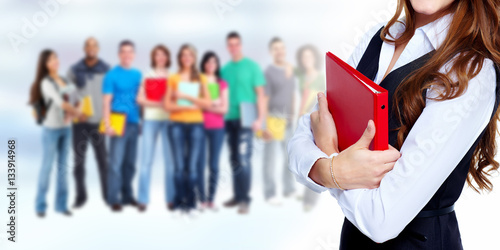 Students people group.