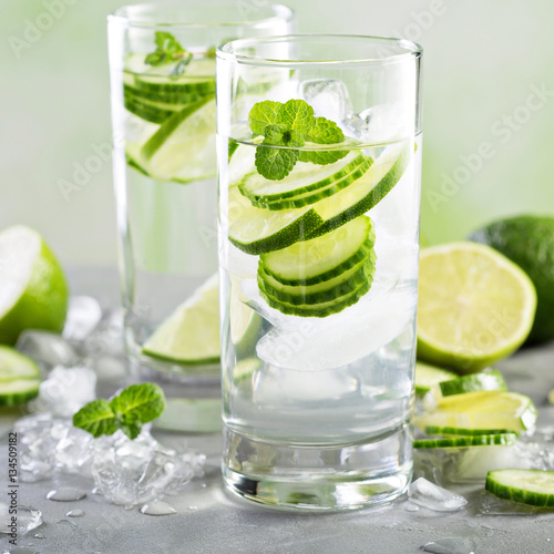 Infused detox water