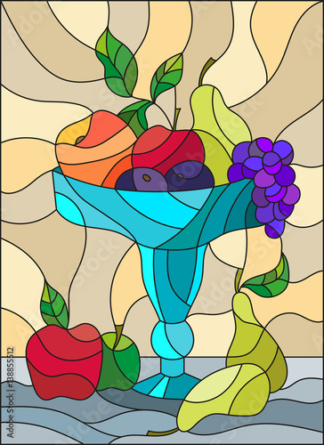 ilustracja-w-stylu-witrazu-z-martwa-natura-owoce-i-jagody-w-wazonie-niebieski