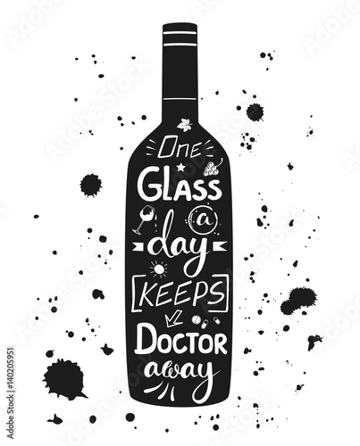 humoros-lustiges-inspirierend-schwarzweiss-hand-geschriebenes-und-gezeichnetes-plakat-fur-alle-wein-liebhaber-mit-slogan