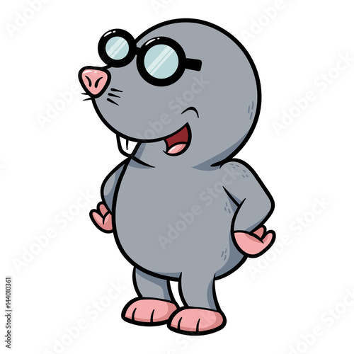 Cartoon Mole Glasses Maulwurf Talpa Mol Toupeira Skunk Lunar Caricatura Squirrels Cartone Buco Cartoon Mole Glasses Maulwurf Talpa Mol Toupeira Skunk Lunar Caricatura Squirrels Cartone Buco