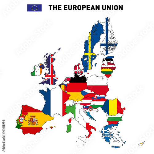 wektorowa-mapa-unii-europejskiej