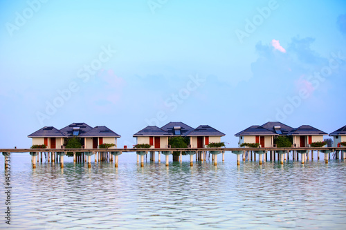 Tropical beach landscape