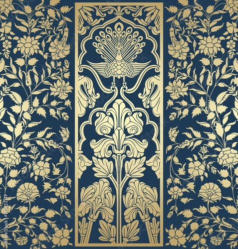 peacock , feathers ,wedding card design, royal India