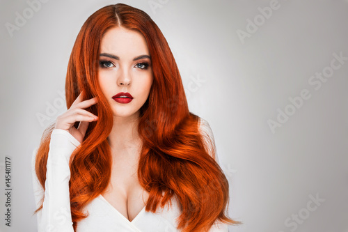 Gorgeous redhead girl © yellowj
