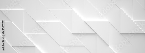 Lacobel Wide White Background 3d illustration