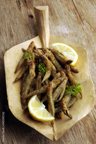Poster Fritura Frying Frittura Friture Braten Pesce Garmethode Fish טיגון Prženje рыба