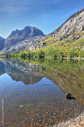 A  lake in the mountains