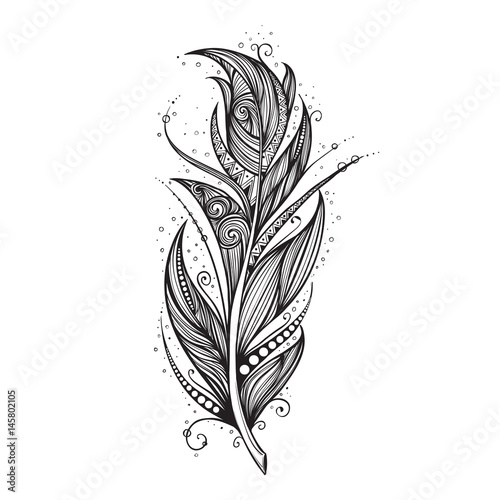 isolieren-feder-symbol-vektor-illustration