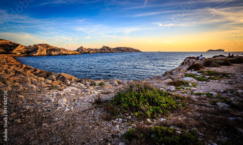 Coucher du soleil  à l'île de Frioul 6