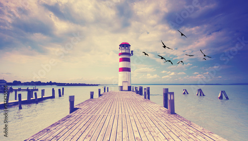 Steg zum Leuchtturm