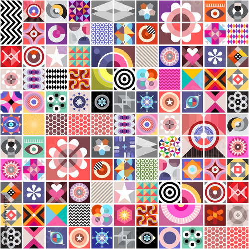  Abstract Geometric Patterns