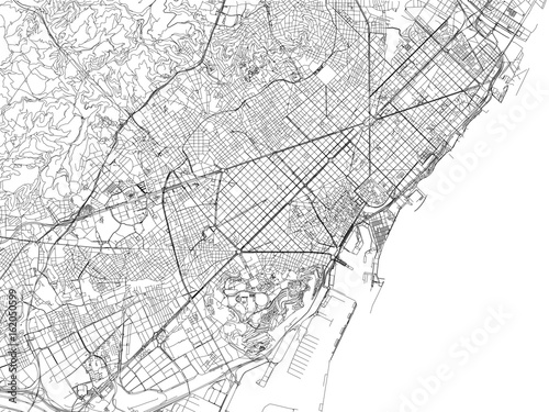 mapa-barcelony-miasto-ulice-i-ulice-hiszpania