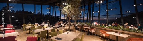 lovely evening at a luxury restaurant