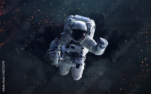 Science Fiction Space Wallpaper With Astronaut Incredibly Beautiful