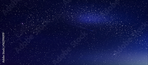Abstract background is a space with stars nebula.Vector