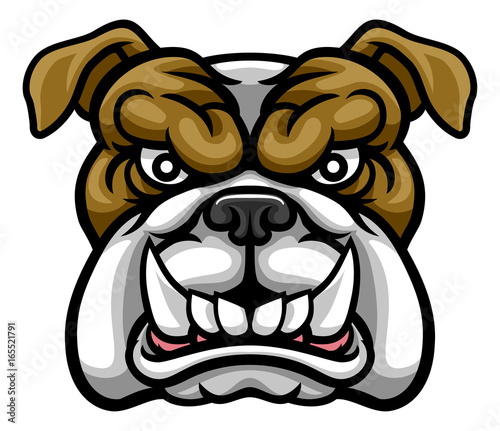 Bulldog Mean Sports Mascot | Buy Photos | AP Images | DetailView