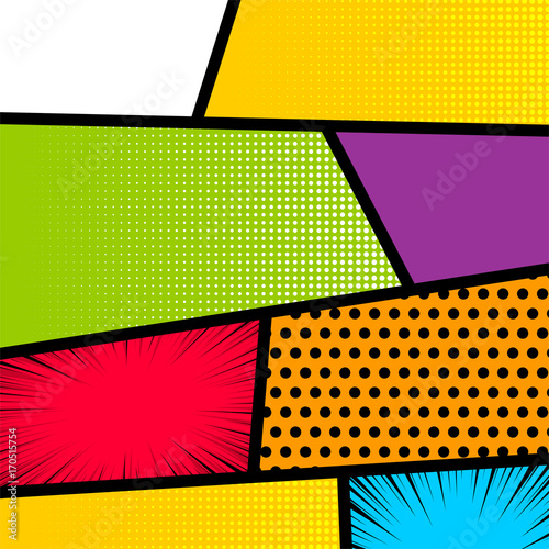 szablon-okladki-magazynu-ksiazki-komiksowej-pop-art-kreskowka-smieszny-rocznika-paska-egzamin-probny-up-ilustracja-wektorowa-poltonow-pusty-prostokat-dla-komiksu-superbohatera-tekst-mowa-babel-wiadomosc-humor-graficzny