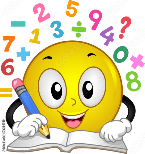 Smiley Math Number Solve Illustration | Buy Photos | AP Images | DetailView