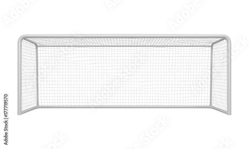 Soccer Goal Post Isolated