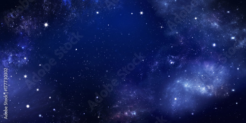 background of the night sky with stars