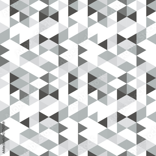 geometryczny-abstrakcyjny-wzor-z-trojkatow-w-stonowanych-kolorach-retro-czarny-szary-bialy