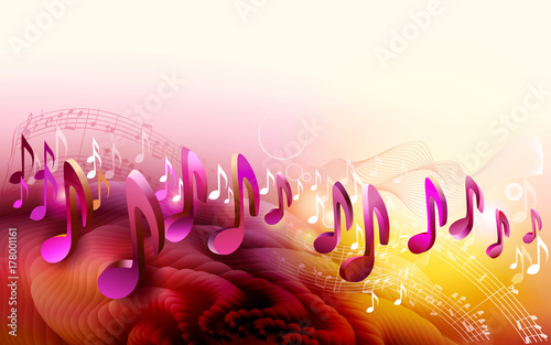 abstract-sheet-music-design-background-with-3d-musical-notes