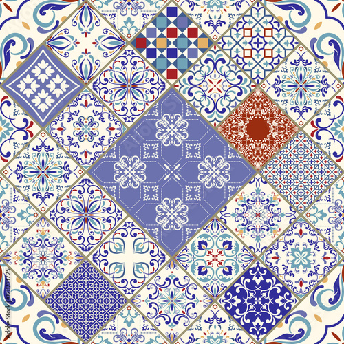 wektorowa-bezszwowa-tekstura-piekny-mega-patchwork-wzor-do-projektowania-i-mody-z-elementami-dekoracyjnymi-portugalskie-kafelki-azulejo-talavera-marokanskie-ozdoby-w-kolorach-niebieskim