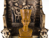 sculpture of the pharaoh,
Cleopatra