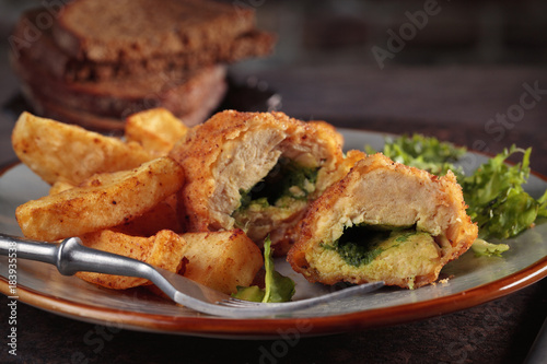 Obraz Fotograficzny Fried chicken breast