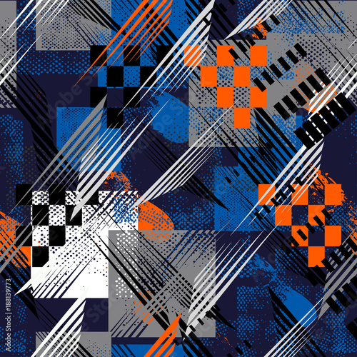 modele-abstrait-sport-sans-soudure-pour-les-filles-les-garcons-les-vetements-fond-de-vecteur-de-sport-creatif-avec-des-points-des-figures-geometriques-des-rayures-modele-de-sport-drole-pour-le-textile-et-le-tissu-style-de-modele-de-mode