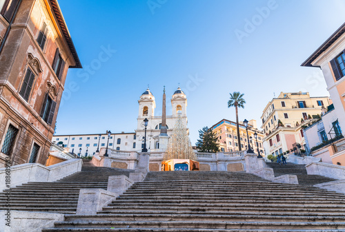 Obraz na płótnie ローマ　スペイン階段